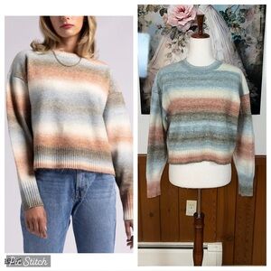 Super Cute Weekend Los Angeles Ravi Striped Multicolor Sweater!